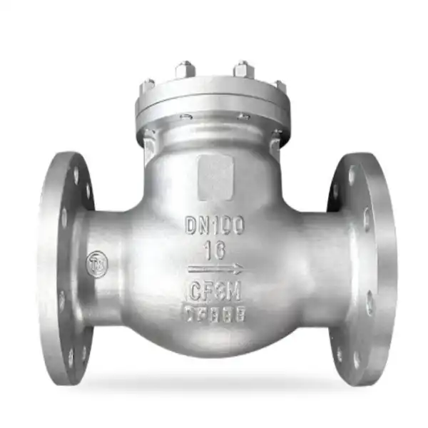Cast Steel Steam Check Valve Ensures Reliable Steam Pipeline Protection